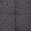 Design fotel, szürke/fekete, MARKEN