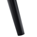 Design fotel, szürke/fekete, MARKEN