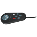 Masszázsfotel, fekete, AUREL 2