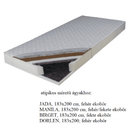 Matrac, rugós , 183x200, KOKOS MEDIUM Atip