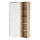 Szekrény, sonoma tölgy/fehér, MAURUS NEW MA52