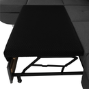 Ülőgarnitúra, sötétszürke, szövet Stark, balos, MAVIS