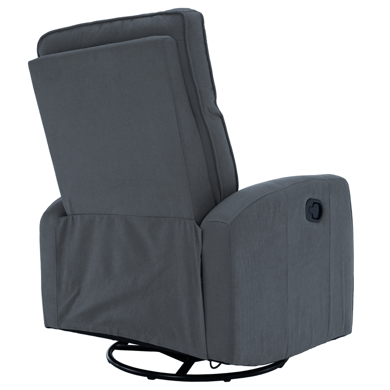 Relax forgószék fotel, szürke, MEKENZI