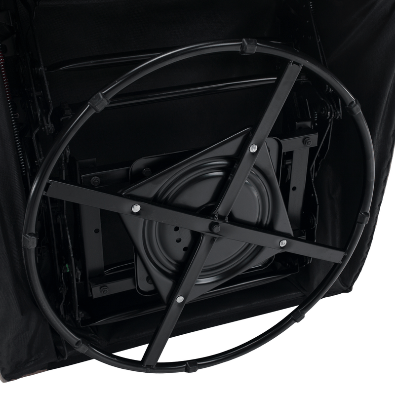 Relax forgószék fotel, szürke, MEKENZI