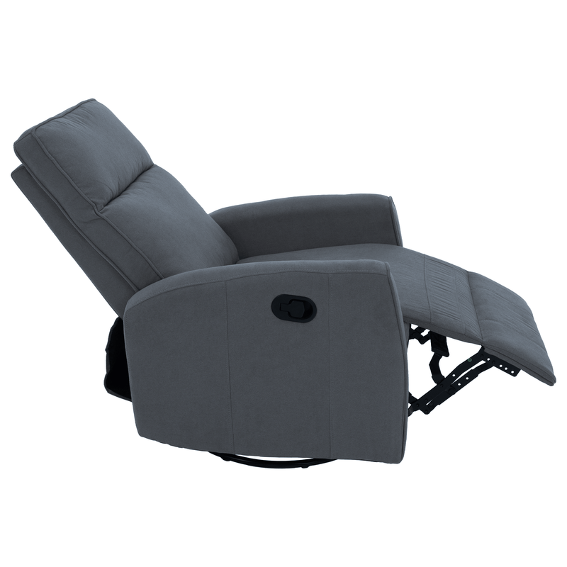 Relax forgószék fotel, szürke, MEKENZI