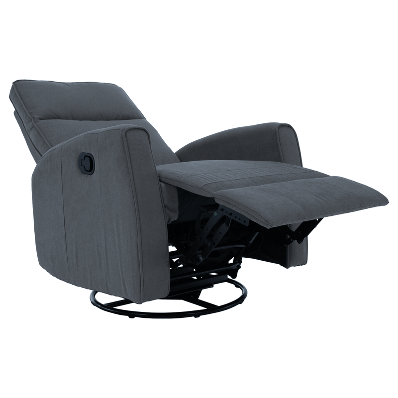 Relax forgószék fotel, szürke, MEKENZI