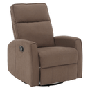 Relax forgószék fotel, szürkésbarna taupe, MEKENZI