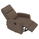 Relax forgószék fotel, szürkésbarna taupe, MEKENZI