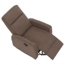 Relax forgószék fotel, szürkésbarna taupe, MEKENZI
