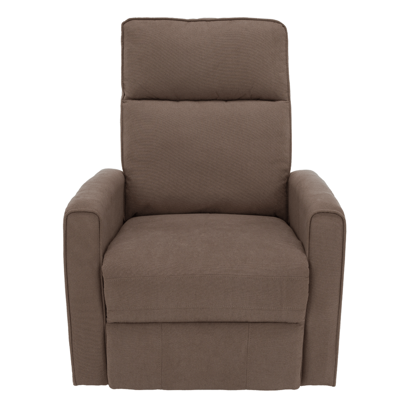 Relax forgószék fotel, szürkésbarna taupe, MEKENZI