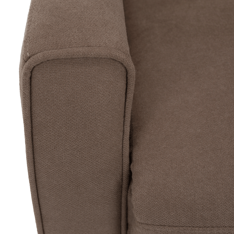 Relax forgószék fotel, szürkésbarna taupe, MEKENZI