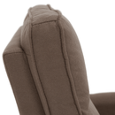 Relax forgószék fotel, szürkésbarna taupe, MEKENZI