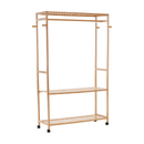 Szekrény szervező, természetes bambusz, MELAR