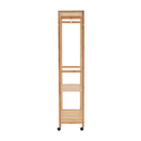 Szekrény szervező, természetes bambusz, MELAR