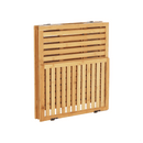 Szennyeskosár, natúr bambusz/fehér, MENORK