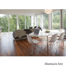 Szék, fehér / króm, METAL 2 NEW