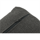 Sarokülőgarnitúra, szürke/fekete, balos, MEXX