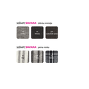 Sarokgarnitúra készlet, szürke melír / mintázott, jobb, MEXX