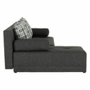 Sarokülőgarnitúra készlet, szürke melír /párnák minta, bal, MEXX NEW