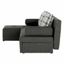 Sarokülőgarnitúra készlet, szürke melír /párnák minta, bal, MEXX NEW