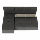 Sarokülőgarnitúra készlet, szürke melír /párnák minta, bal, MEXX NEW