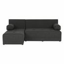 Sarokülőgarnitúra készlet, szürke melír /párnák minta, bal, MEXX NEW