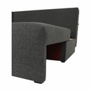 Sarokülőgarnitúra készlet, szürke melír /párnák minta, bal, MEXX NEW