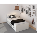 Ágykeret, 90x200, fehér, MICHIGAN NEW