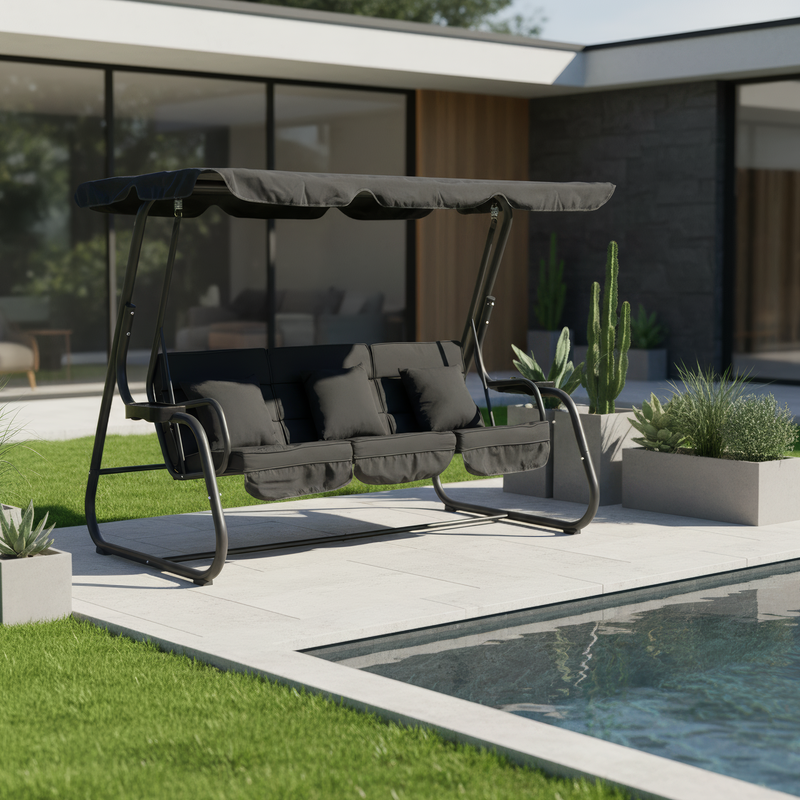 Kerti hinta, sötétszürke, MIJA