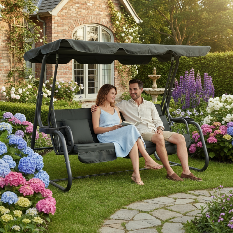 Kerti hinta, sötétszürke, MIJA