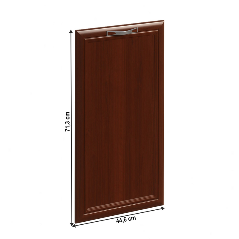 Előlap mosogatógéphez, 44,6x71,3, dió Milano, SICILIA