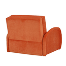 Széthúzható fotel, narancssárga, MILI 1