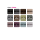 Fotel, sötétbézs, MILO