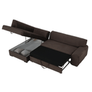 Ülőgarnitúra, barna, balos, MINERVA