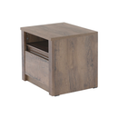 éjjeliszekrény, sötét tölgy lefkas, MONTANA SN