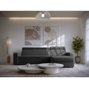 Sarok ülőgarnitúra, szürke, jobbos, MORA ROH