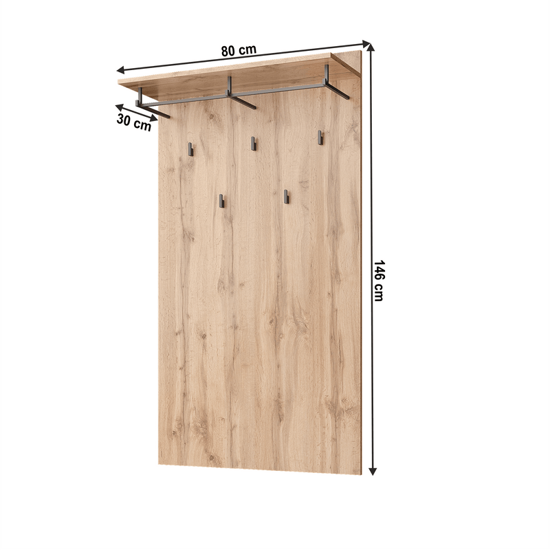 Fogas panel 80, wotan tölgy, MORATIZ