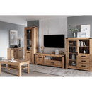 RTV asztal 1D1S/160, wotan tölgy, MORATIZ