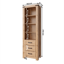 Polcos állvány 3S, wotan tölgy, MORATIZ