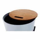 Kisasztall, szürke/természetes/fekete, MOSAI