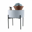 Kisasztall, szürke/természetes/fekete, MOSAI