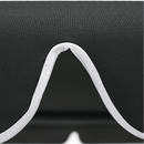 Kerti ágy, szürke, két személy számára, MULTINA