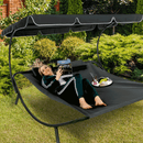 Kerti ágy, szürke, két személy számára, MULTINA