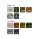 Sarokkanapé, szürkésbézs Taupe, balos, MURIEL ROH