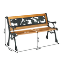 Gyerek pad , fekete/természetes, NADAZA