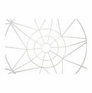 Kisasztal, természetes/fehér, NANCER TYP 3