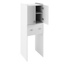 mély szekrény a mosógép fölé, fehér, NATALI TYP 9