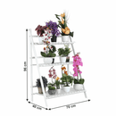 Összecsukható állvány, fehér, NEPEL TYP 1 + ajándék