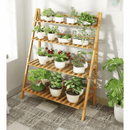 Összecsukható állvány, bambusz, NEPEL TYP 2 + ajándék