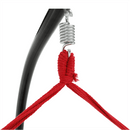 Függő hintafotel, piros, NIKOLO NEW